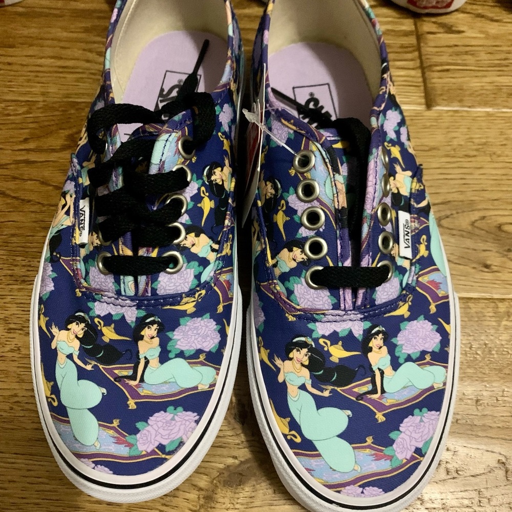 Disney X Vans Princess Jasmine Aladdin size 8w